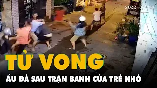 Người lớn lao vào ẩu đả sau trận banh của trẻ nhỏ, một người bị đâm chết