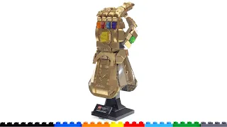 LEGO buildable Marvel Infinity Gauntlet 76191 review! This hand beats all the heads. Wait...