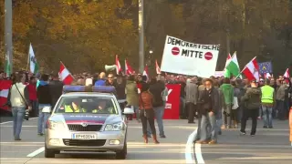 Austria Anti-Migrant Protest