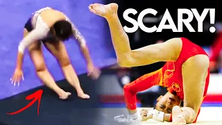 SCARY Gymnastics Fails 2024!