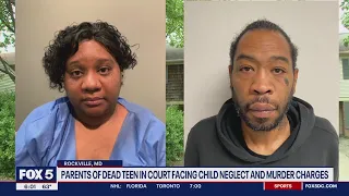 Parents to dead teen in court facing neglect, murder charges | FOX 5 DC