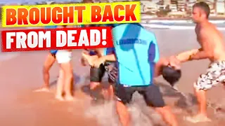 Real Life Rescue - Man Brought Back to Life at Bondi Beach!