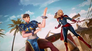 Marvel VS. Capcom: Infinite (Xbox One) Arcade as Chun-Li & Captain Marvel