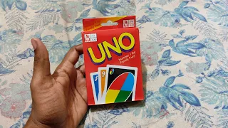 uno cards unboxing