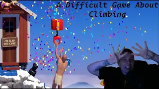 4 ДНЯ Я ПОТРАТИЛ НА ПРОХОЖДЕНИЕ A Difficult Game About Climbing | СМОГ??