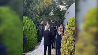 Αποκλειστικά  βίντεό μέσα από τον  γάμο του Άκη Πετρετζίκη
