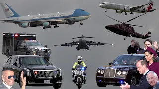 VIP planes, helicopters, and motorcades - BEST OF 2022