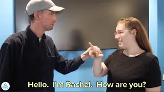 Meeting A DeafBlind Person