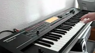 Biscaya-James Last (Cover by Methno)  - Synthesizer Roland Juno-G