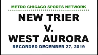 New Trier basketball v West Aurora 12 27 19