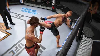 Doo Ho Choi vs. Conor Mcgregor [UFC K1 rules] Watch out for high kicks!