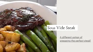 Sous Vide Steak  - The perfect steak using a combo-steam oven!
