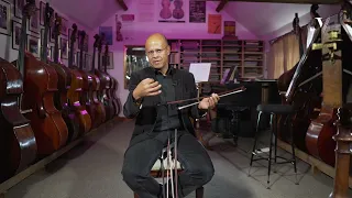 German Bow - Double Bass Technique Lesson with Leon Bosch. Ep 1 of 3