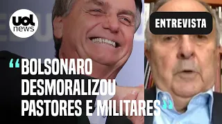 Bolsonaro desmoralizou pastores, militares e eleitores que queriam governo honesto, diz ex-ministro