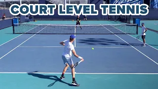 The Future Of Tennis | Jannik Sinner Court Level Practice (4K 60FPS) Miami Open 2022