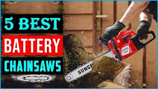 Best Battery Chainsaws 2023 | Top 5 Best Battery Chain Saw - Buying Guide
