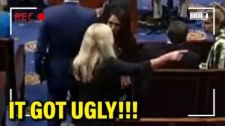 Marjorie Taylor Greene ATTACKS Lauren Boebert on House Floor