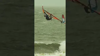INSANE!! How Windsurfers Can do This? 🚀😵           #shorts #windsurfing #windsurfer