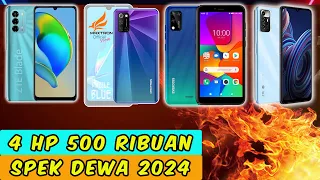 Rekomendasi Smartphone Baru 500 Ribuan 2024 Terbaik, No 2 & 1 Rekomended Banget deh !