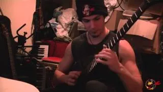 Metal solo improvisation over Andy James backing track by John Pingouin