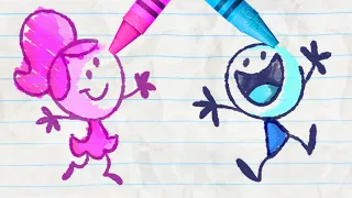 Pencilmate Helps Those In Need! | Animated Cartoons | Animated Short Films | Pencilmation