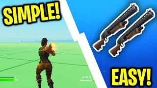 How To Add Double Pump In Fortnite Creative! *SUPER EASY*