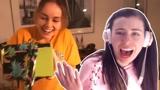 REACTING TO THEA OPENING OUR SURPRISE PRESENTS!!!