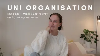 how to be organised at uni | my best apps + tips for planning, note-taking, staying on top of it all