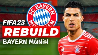 RONALDO AVRUPAYA DÖNECEK Mİ? // FIFA 23 BAYERN MÜNİH REBUILD // KARİYER MODU