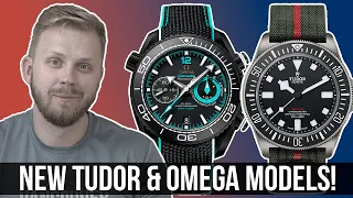 ABSURD New OMEGA Seamaster! New Tudor Pelagos FXD, Bulova GMTs, Seiko and Tag Heuer Releases!