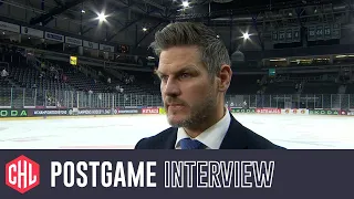 Postgame interviews: Belfast Giants - Red Bull Salzburg