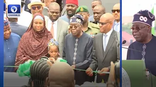 President Tinubu Commissions Wuse/Wuye Interchange In Abuja