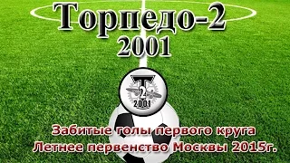 Голы команды Торпедо-2 (2001) в  первом круге ЛП 2015