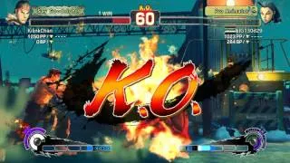 Ultra Street Fighter IV battle: Ryu vs Rose