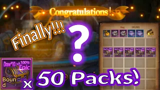 Opening 50 Familiar Packs - Era of Legends