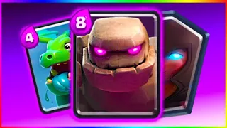 Колода с Големом-Clash Royal