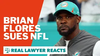 Lawyer Reacts: NFL Sued By Former Dolphins Coach Brian Flores