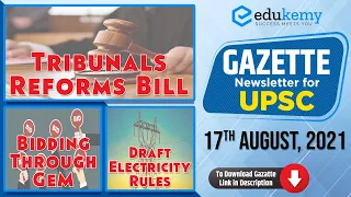 17th August Edukemy's Gazette | Daily Current Affairs for UPSC-CSE