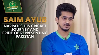 🔊 Saim Ayub Narrates His Cricket Journey and Pride Of Representing Pakistan | PCB | MA2L