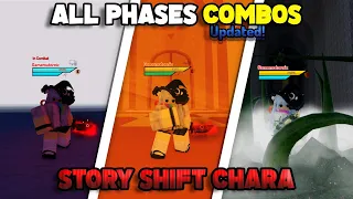 How To Combo With Every Phase Of StoryShift Chara! (Updated!) | Undertale Test Place Reborn |