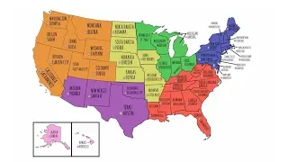 NEW 50 States and Capitals Video! | The 50 States and Capitals Song | Silly School Songs