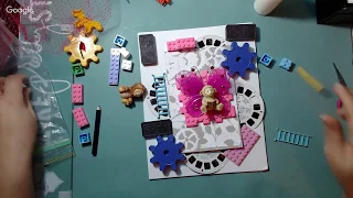 Lets Create Live :  Mixed Media Assemblage Using toys to Create A Canvas