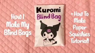 HOW TO MAKE A BLIND BAG + HOW TO MAKE PAPER SQUISHIES **easy tutorial** | applefrog