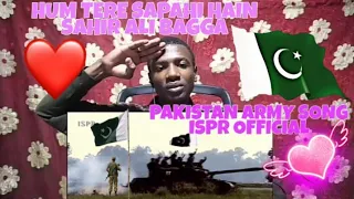 AFRO REACT to Pak Army|Hum Tere Sapahi Hain|Sahir Ali Bagga|Defence and Martyrs Day 2017|REACTION