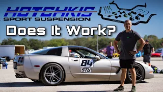 IS UPGRADING YOUR SWAY BARS WORTH IT? Testing my C5 corvette suspension out on a autocross track!