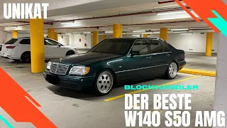 Blockhändler Der Beste W140 Einzelstück S50 AMG Kauf Ferdinand Perlick Stern Garage NinosKfzGarage