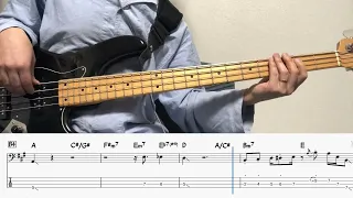 주를 찾는 모든 자들이 - 팀룩워십 bass cover & Backing Track (bass Tab)