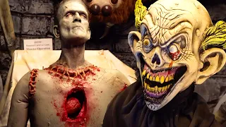2019 Halloween Animatronics at Transworld Haunt Show Convention | Scary Intense Props!