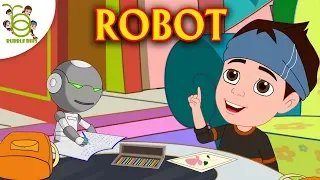 Lazy Arju & Robot Moral Story - Animated Stories for Kids - Cartoons for Kids - Bedtime Stories