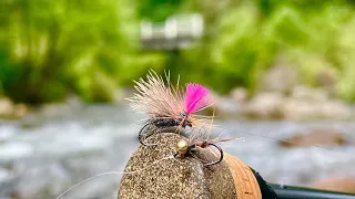 Fishing Dry Dropper On A Euro Nymphing Set Up